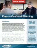 Issue Brief: Person-Centered Planning PDF Cover