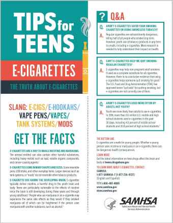 Tips for Teens: The Truth About E-Cigarettes