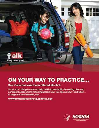 Talk. They Hear You: On Your Way to Practice – Flyer