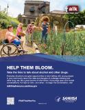 Talk. They Hear You: Help Them Bloom – Flyer