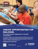 Talk. They Hear You: Create Opportunities for Dialogue – Flyer