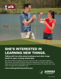 Talk. They Hear You: She’s Interested in Learning New Things Print Public Service Announcement – Flyer