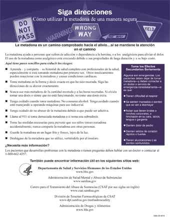 Follow Directions: How to Use Methadone Safely (Spanish version)