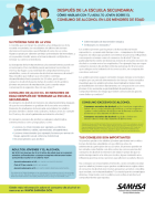 Talking With Your College-Bound Young Adult About Alcohol: Parent Guide (Spanish version)